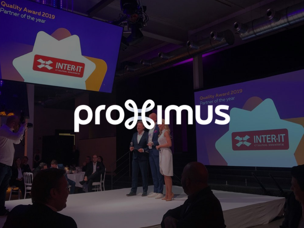 Proximus Enterprise Partner Awards 2019