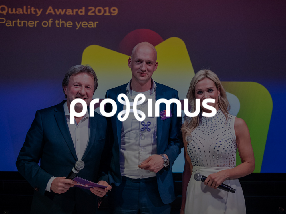 Proximus Enterprise Partner Awards 2019